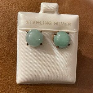 Sterling Silver Stone Earrings